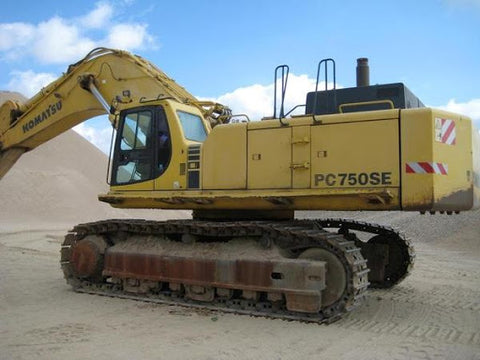 PC750-6, PC750SE-6, PC750LC-6, PC800-6, PC800SE-6 Komatsu Hydraulic Excavator Service Repair Manual SN: 11001 and up, 31001 and up Download PDF - Manual labs
