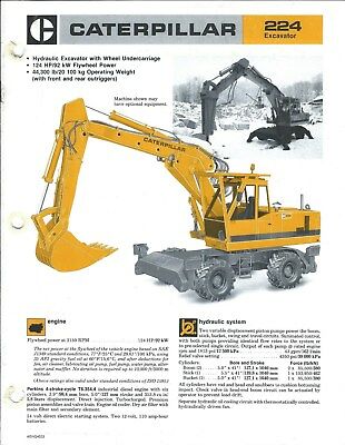 CATERPILLAR 224 EXCAVATOR SERVICE REPAIR MANUAL 5TC - Manual labs