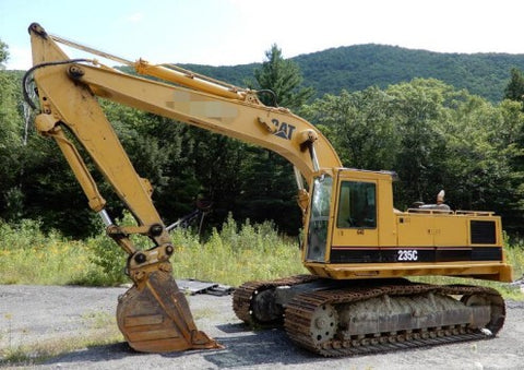 CATERPILLAR 235C FRONT SHOVEL SERVICE REPAIR MANUAL 4DG - Manual labs