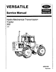 New Holland 300 Tractor Service Repair Manual 40891000 - Manual labs