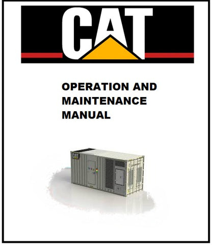 OPERATION & MAINTENANCE MANUAL - (CAT) CATERPILLAR PM3516 POWER MODULE S/N BPD PDF DOWNLOAD - Manual labs