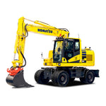 PW160-11 Komatsu Wheeled Excavators Parts Catalog Manual S/N H65051-UP - PDF File