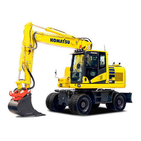 PW160-11 Komatsu Wheeled Excavators Parts Catalog Manual S/N H65051-UP - PDF File