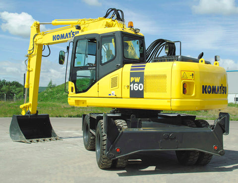 PW160-7H - Komatsu Hydraulic Excavator Service Repair Manual SN: H50051 and Up PDF Download - Manual labs