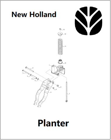 Download PDF For New Holland PL6017 Planter NH Brazil MY17 Parts Catalog Manual (4/17-)
