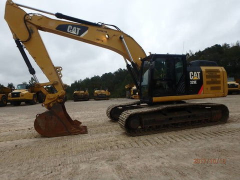 SERVICE REPAIR MANUAL - (CAT) CATERPILLAR 329E L OEM EXCAVATOR S/N H28 - Manual labs