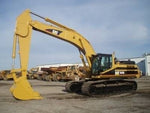 SERVICE REPAIR MANUAL - (CAT) CATERPILLAR 345B II MH EXCAVATOR S/N CDJ - Manual labs