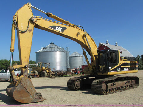 SERVICE REPAIR MANUAL - (CAT) CATERPILLAR 345B L EXCAVATOR S/N 4SS - Manual labs