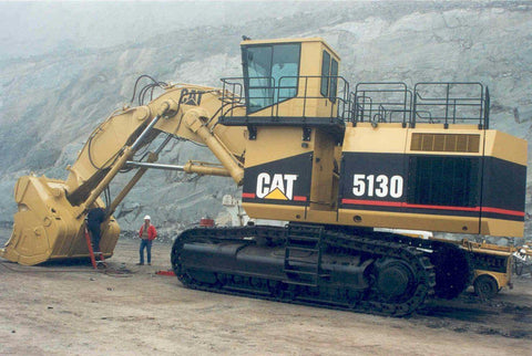 SERVICE REPAIR MANUAL - (CAT) CATERPILLAR 5130 MINING EXCAVATOR S/N 7TJ - Manual labs