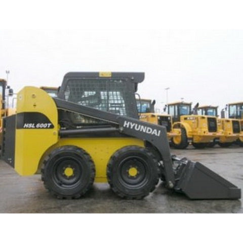 Service Repair Manual - Hyundai HSL600T, HSL680T Skid Steer Loader PDF Download - Manual labs