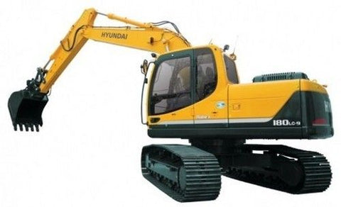 Service Repair Manual - Hyundai R160LC-9A, R180LC-9A Crawler Excavator PDF Download - Manual labs