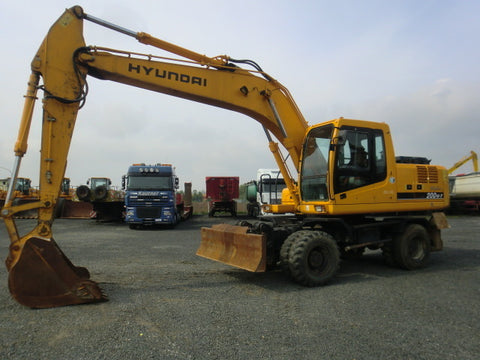 Service Repair Manual - Hyundai R200W-7A Wheel Excavator PDF Download - Manual labs