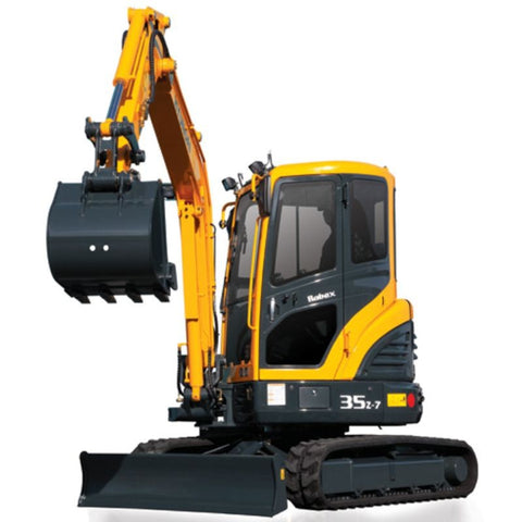 Service Repair Manual - Hyundai R35Z-7 Mini Excavator PDF Download - Manual labs