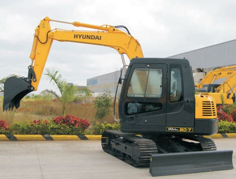 Service Repair Manual - Hyundai R80-7A Crawler Excavator PDF Download - Manual labs