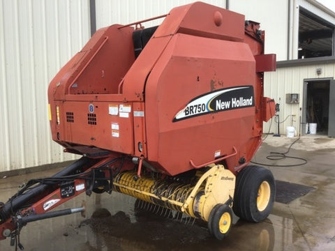 Download PDF For New Holland BR 750 Round Baler Parts Catalog Manual (9/03-7/05)
