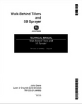 John Deere Walk-Behind Tillers and 5B Sprayer Technical Service Repair Manual TM1233 - Manual labs