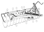 Case IH Tractor Disk Harrow - McCormick Model 19B Operator`s Manual 1005805R7 - Manual labs