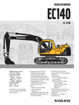 Volvo EC140LC, EC140LCM Excavator Service Repair Manual - Manual labs