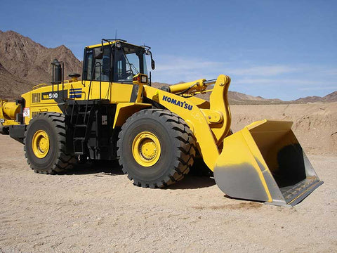 Download PDF For WA1200-6 Komatsu Wheel loader Parts Catalog Manual S/N 60001-UP