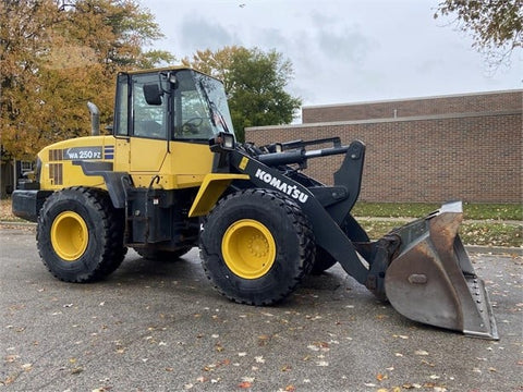 WA250PZ-6 Komatsu Wheel Loader Parts Catalog Manual S/N 75001-75749 (For N.Amenca) - PDF File