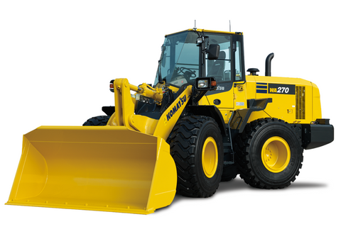 WA270-7 Komatsu Wheel Loader Parts Catalog Manual S/N A27001-UP - PDF File