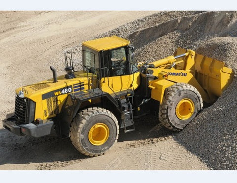 WA450-6, WA480-6 Komatsu Wheel Loader Service Repair Manual SN: A44001 and up, A38001 and up Download PDF - Manual labs