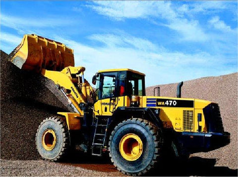WA470-6, WA480-6 Komatsu Wheel Loader Service Repair Manual SN: A45001-A45999, A47001-A47999 Download PDF - Manual labs