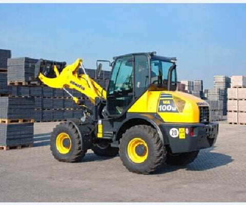 WA90-5, WA100M-5 Komatsu Wheel Loader Service Repair Manual SN: 50051 and up Download PDF - Manual labs