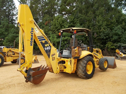 WB140-2, WB150-2 Komatsu Backhoe Loader Service Repair Manual SN: 140F11451 & up, 150F10293 and up Download PDF - Manual labs