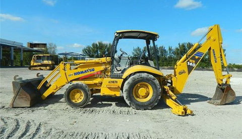 WB140PS-2N, WB150PS-2N Komatsu Backhoe Loader Service Repair Manual SN: A40034 and up, A70010 and up Download PDF - Manual labs