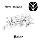Download PDF For New Holland Hesston 4800 Big Rectangular Baler Parts Catalog Manual (1/80-12/90)