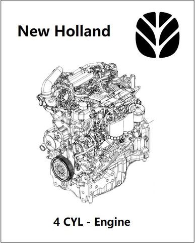 Download PDF For New Holland 84527377-Engine-Tier 3A(4CYL-88HP) Parts Catalog Manual 