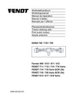 Workshop Service Manual - FENDT DANA 730, 735, 745 PDF Download - Manual labs
