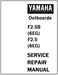 Yamaha F2.5B (6EG) , F2.5 (6EG) Outboards Service Repair Manual - PDF File - Manual labs