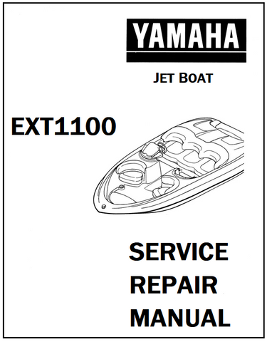 Yamaha EXT1100 Jet Boat Service Repair Manual - PDF File - Manual labs