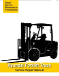 Service Repair Manual - Hyundai 110DF-7, 130DF-7, 160DF-7 Forklift Truck PDF Download - Manual labs