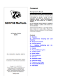 JCB 3CXG Backhoe Loader Workshop Service Repair Manual - Manual labs